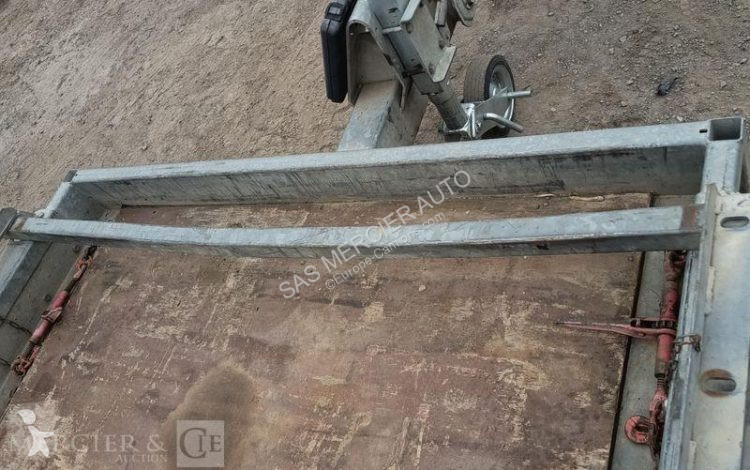 Aanhanger Hubière remorque porte engin