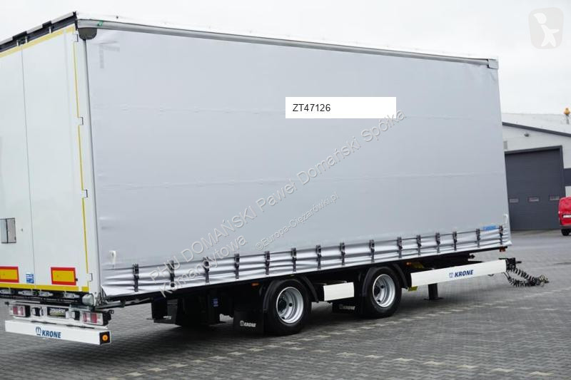 Släp Krone TANDEM / FIRANKA / 19 PALET / DŁ....