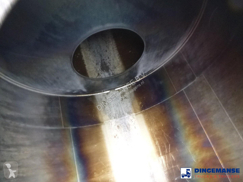 مقطورة Magyar Chemical tank inox 34 m3 / 1 comp