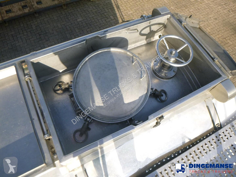 مقطورة Dijkstra Chemical tank inox L4BH 34 m3 /...