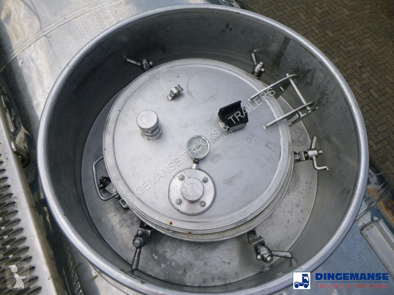 مقطورة Magyar Chemical tank inox L4BH 30 m3 / 1...