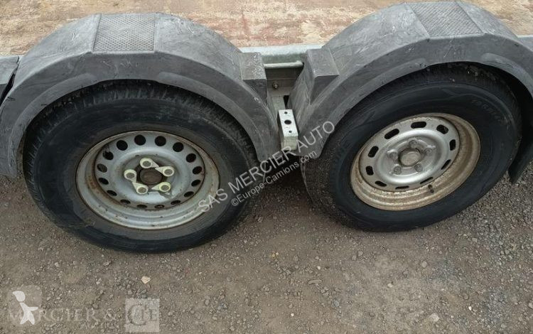 Aanhanger Hubière remorque porte engin