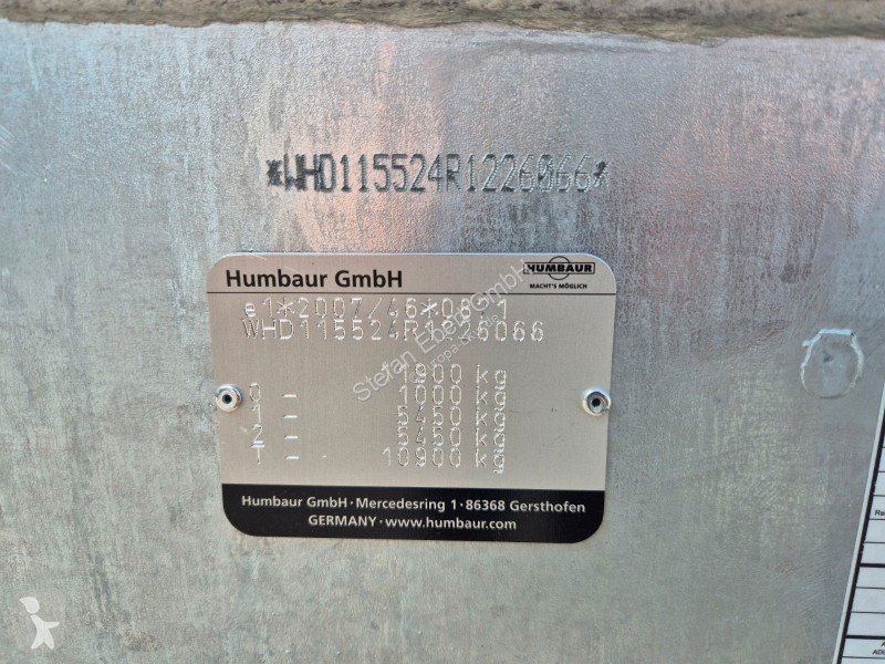 مقطورة Humbaur HTK 115524 Dreiseitenkipper...