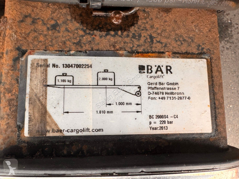 مقطورة  Rohr RZK/18 IV Kühlkoffer Carrier Bär LBW