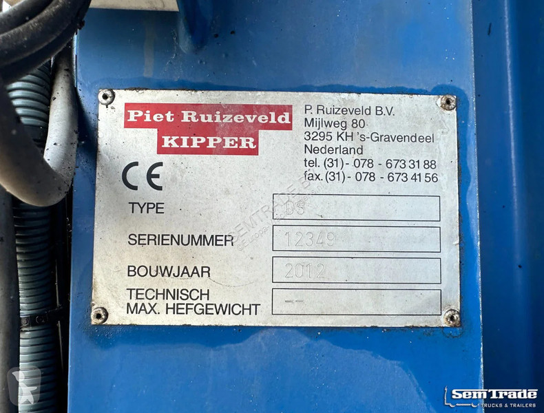 مقطورة LAG M-3-24 + PIET RUIZEVELD DS LIFT AXLE...