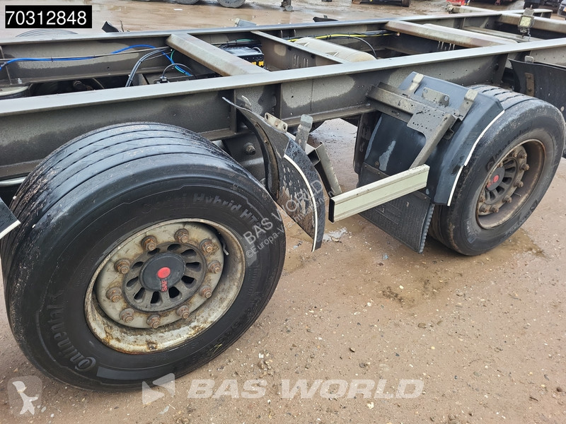 مقطورة  HWZCB1878 2 axles BDF Tandem