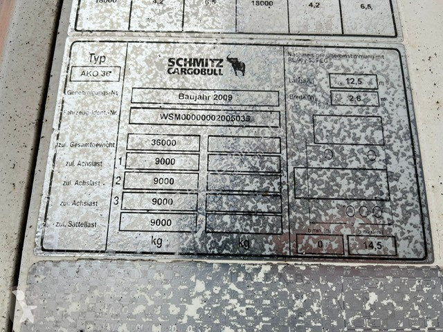 Aanhanger Schmitz Cargobull 36 THERMOKING / BOX...