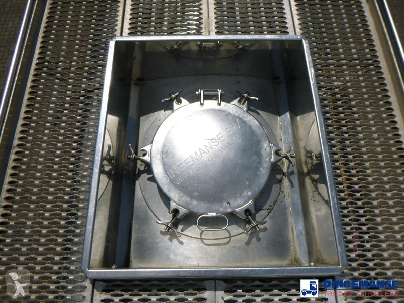 مقطورة LAG Chemical tank inox 37.5 m3 / 1 comp...