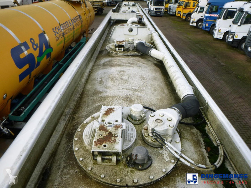 Anhænger LAG Fuel tank alu 44.4 m3 / 6 comp + pump