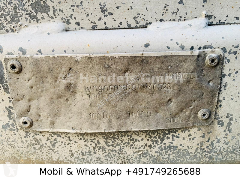مقطورة  Mersch FM 160 TDL-A Tiefgekoppelt...