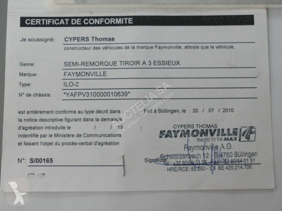 Semi reboque Faymonville ILO -2