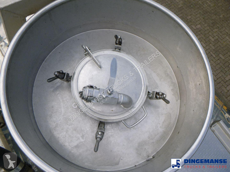 مقطورة Magyar Chemical tank inox L4BH 30 m3 / 1...