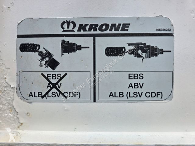 Reboque Krone AZ / Baustoff