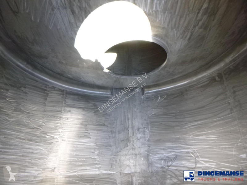 مقطورة LAG Chemical tank inox 37.5 m3 / 1 comp...
