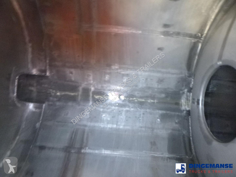 مقطورة Dijkstra Chemical tank inox L4BH 34 m3 /...