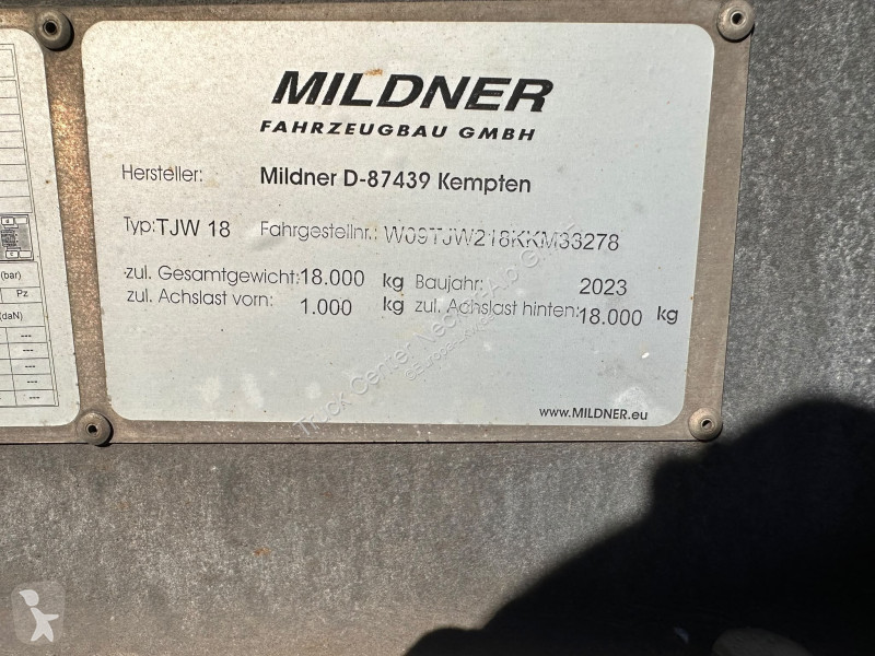 Aanhanger    Mildner 2 Achs MIDI Tandem BDF...