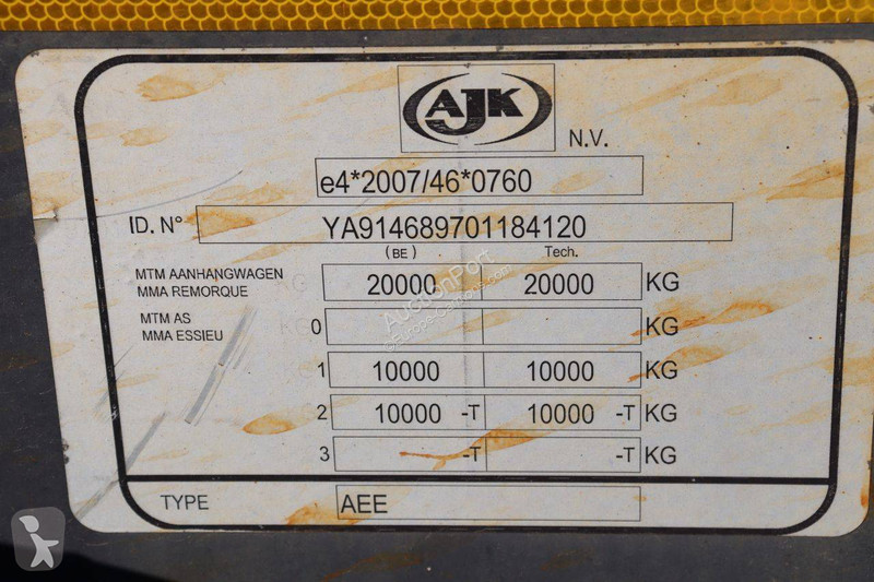 AJK AEE L07A-2000SXD0N trailer