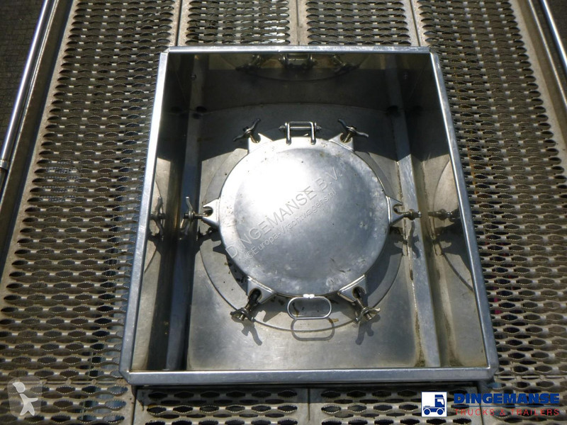مقطورة LAG Chemical tank inox 37.5 m3 / 1 comp...