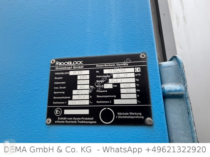 مقطورة Rohr RAK/18 IV*Frigoblock Diesel...