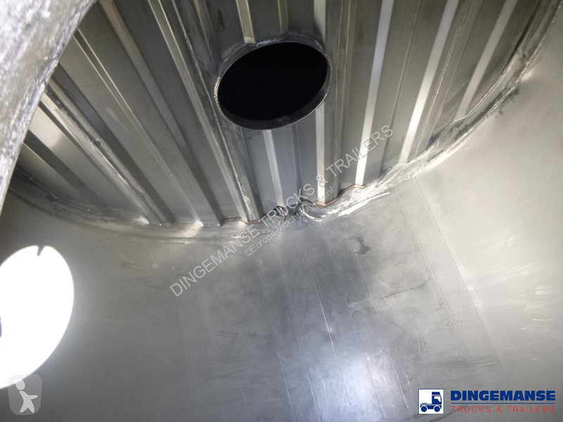 مقطورة Feldbinder Food tank inox 39 m3 / 3 comp