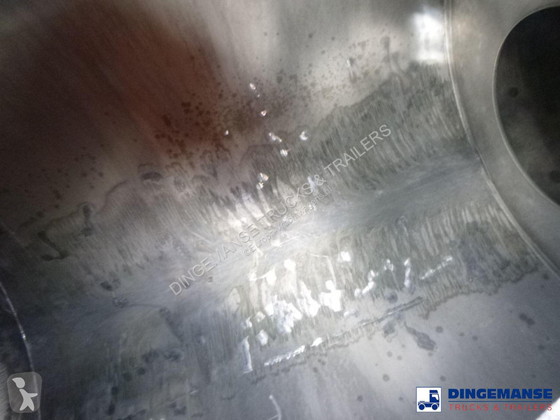 مقطورة Magyar Chemical tank inox L4BH 30 m3 / 1...