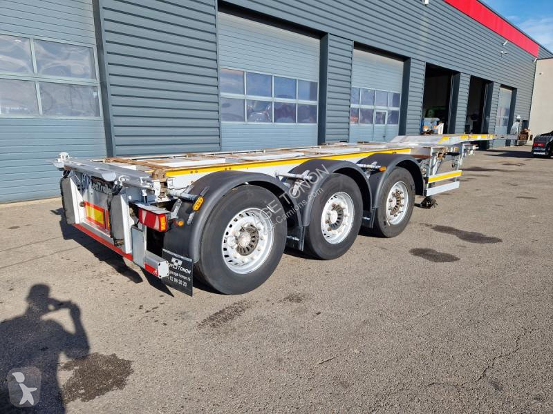 Semitrailer Lecitrailer PORTE CONTENEURS MULTI...