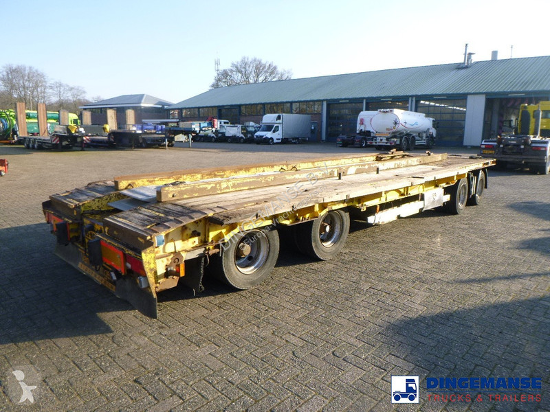 Aanhanger Nooteboom 4-axle lowbed drawbar...