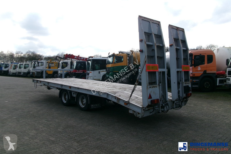 Reboque King 2-axle platform drawbar trailer...