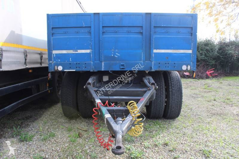 Reboque Acerbi rimorchio cassone sponde 2assi...