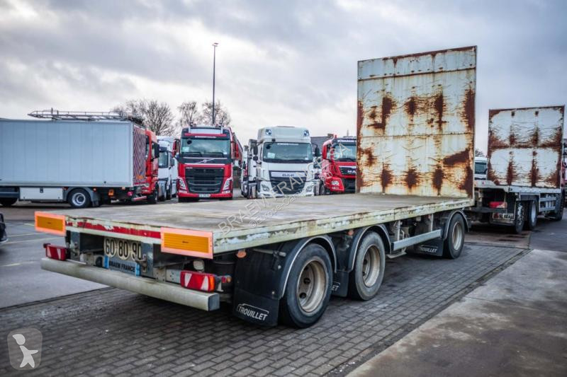 Remorque Trouillet PLATEAU + 3 ASSEN DOLLY