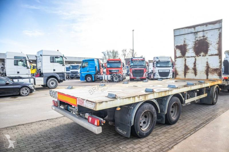 Remorque Trouillet PLATEAU + 3 ASSEN DOLLY