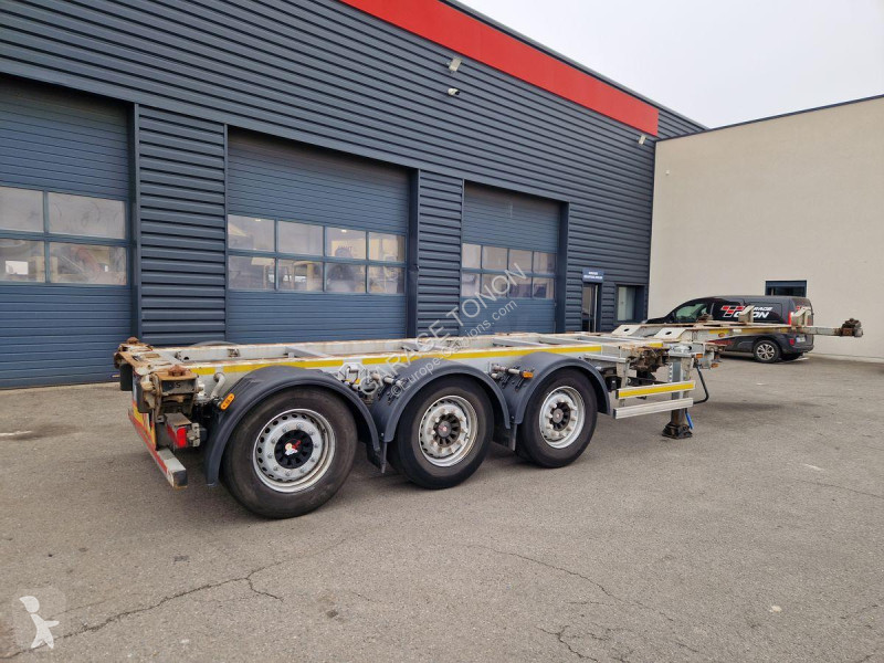 Semitrailer Lecitrailer  PORTE CONTENEURS MULTI...