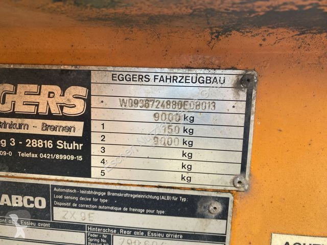 Aanhanger Eggers Ballastplattform| 40mm...