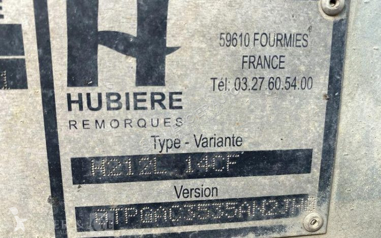 Remorque Hubière