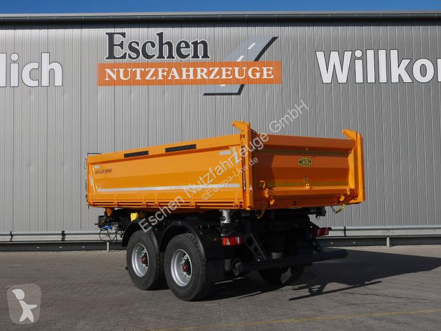 Släp Meiller MZDA 18.22 |*NEW* abklappbare...