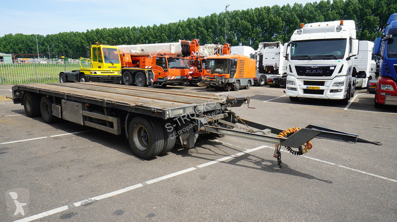 Remorque GS Meppel 3 AXLE FLATBED WITH TWISTLOCKS