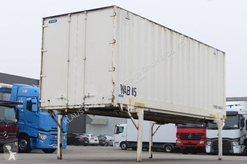 Remorque WST WKST 745 Wechselbrücke BDF Container