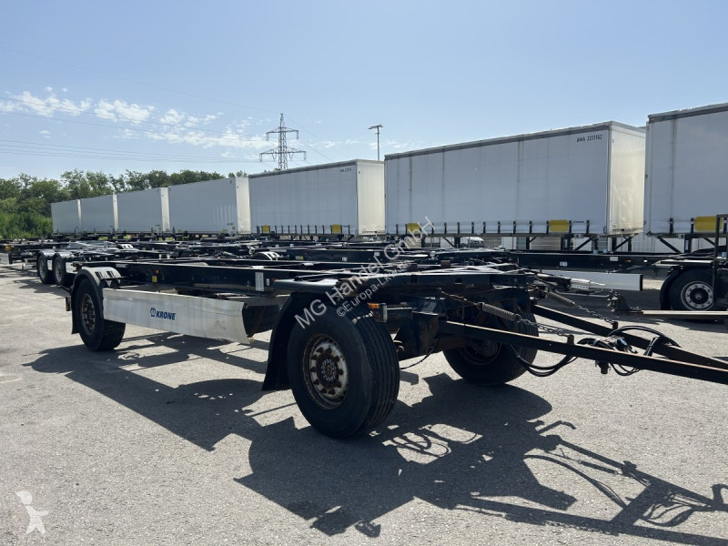 Reboque Krone AZ 18, Standard-Lafette BPW-Achsen,