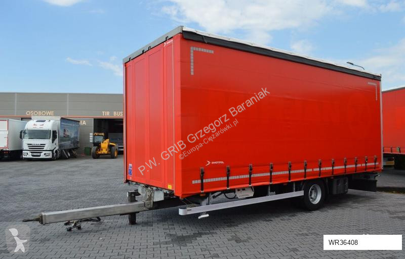 Reboque Gniotpol G4080 TRAILER CURTAIN TILT