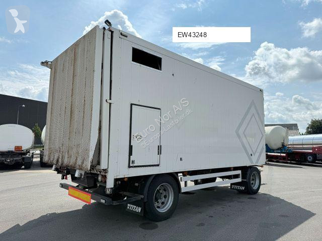 Remorque Kel-Berg 20 t. Alubox - Maschineramp