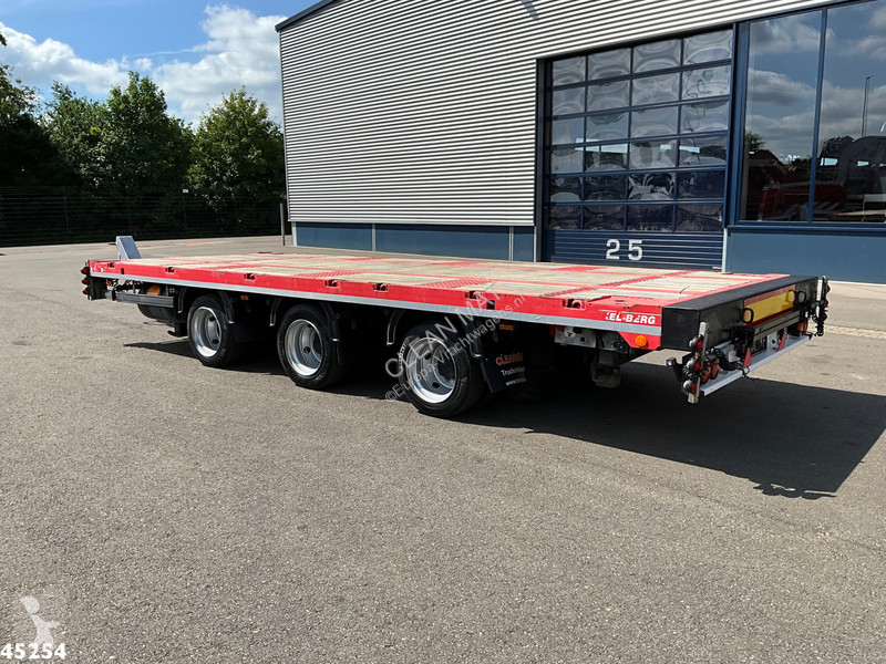Släp Kel-Berg 3-assige vlakke aanhangwagen