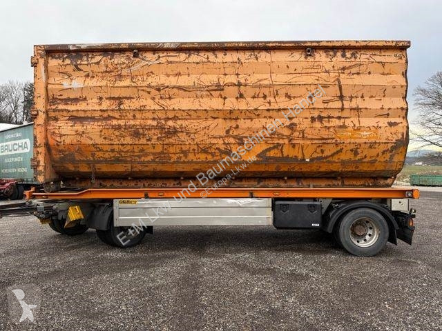 Reboque ACO 2/18 L ABROLLANHÄNGER LUFT LUFT ABS