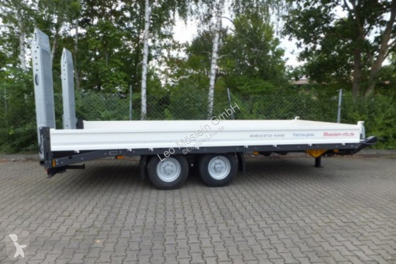 Reboque  TTT 11- 6,28 Weiß  Neuer Tandemtieflader