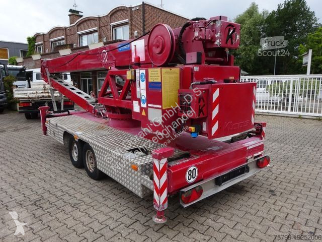 Nacelle KLAAS-ALU-Kran K20/30 TS Anhänger 30...