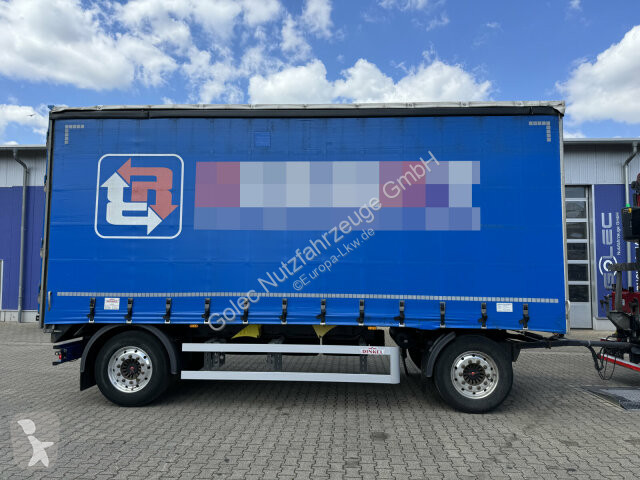 مقطورة Dinkel DAP 18000 2 Achse Pritsche Plane