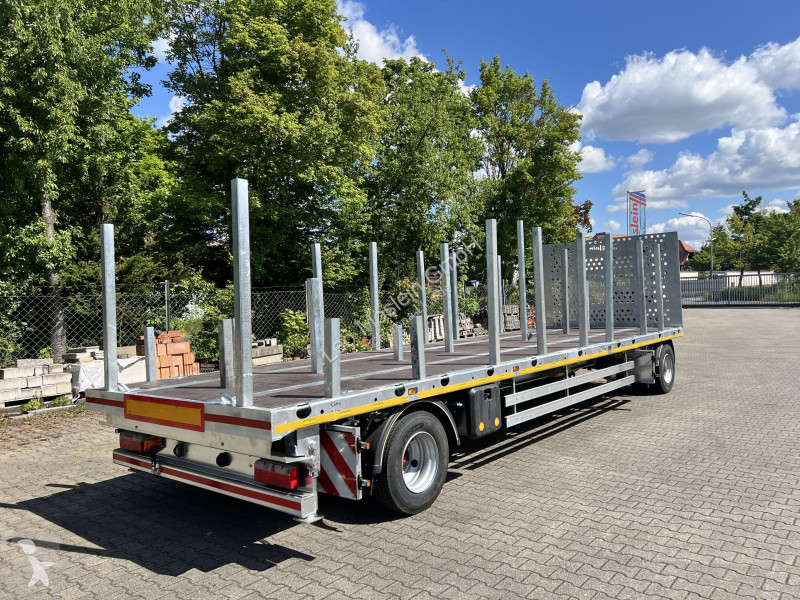 Remorque  T 2 Plato 7,60 m  2 Achs Jumbo-...