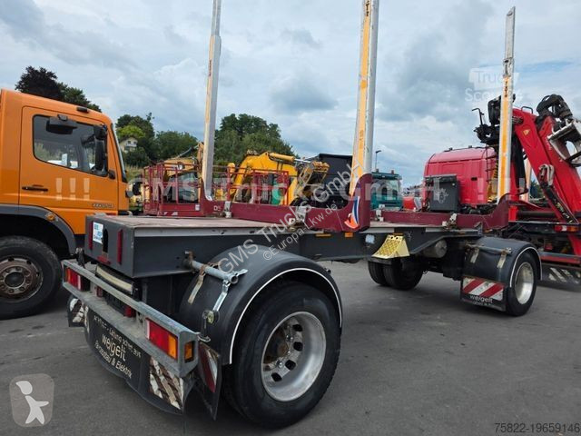 Reboque  Holz Wood Rungen / ALU / load 14,7ton