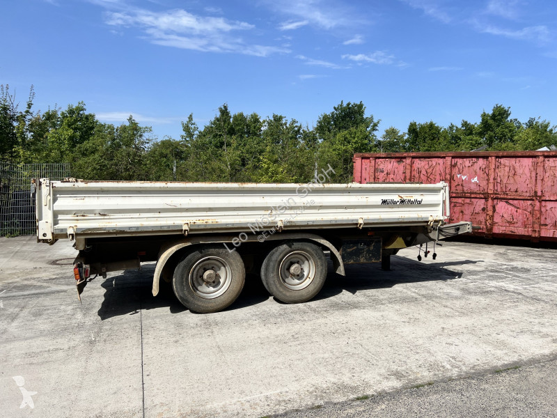 Anhænger TA-2 13,5 t Tandemkipper- Tieflader