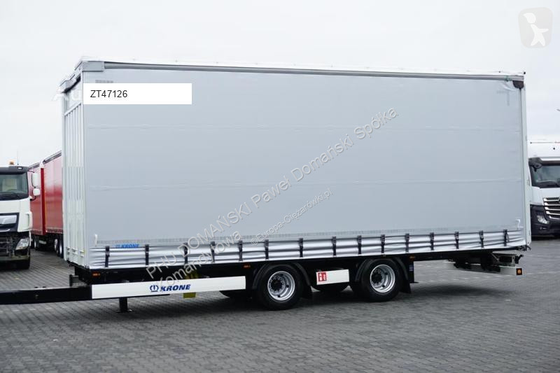 Släp Krone TANDEM / FIRANKA / 19 PALET / DŁ....