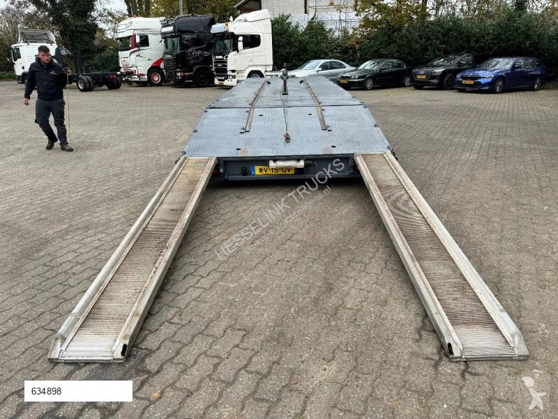 Remorque  9 meter oprij, lier, NCH/Haak...